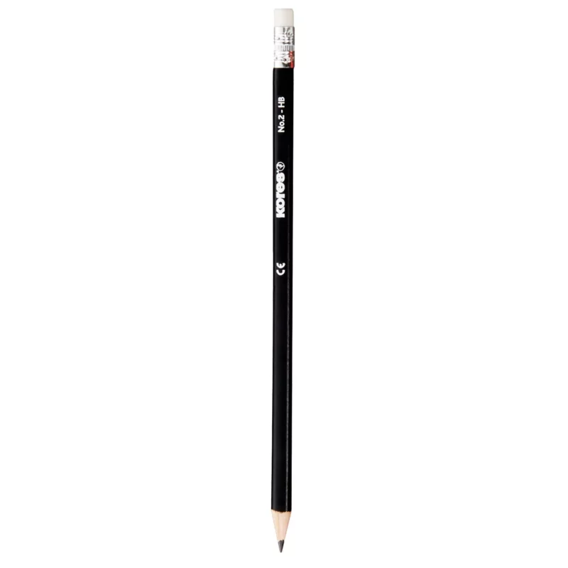 LAPIZ DE GRAFITO NO. 2 HB TRIANGULAR C/12 NEGRO