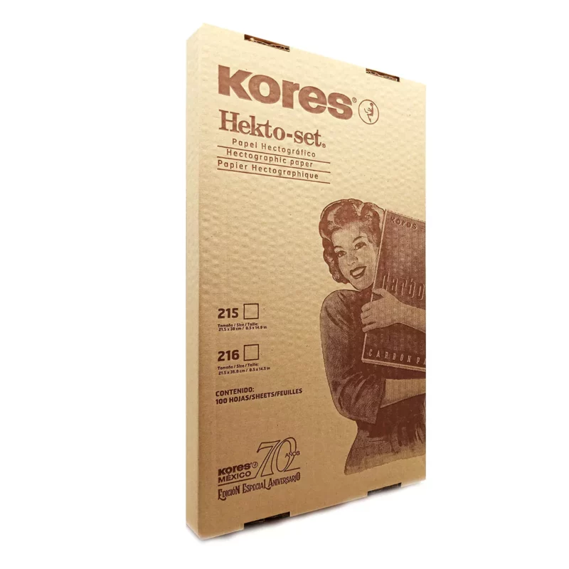 PAPEL HEKTO OFICIO 215 MORADO C/100