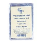 MICA CREDENCIAL 106 VINIL NO. 6 14.2X9.4 ATADO DE 25 PZAS.