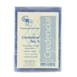 MICA CREDENCIAL 109 VINIL NO. 9 15X10.9 ATADO DE 25 PZAS.