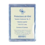 MICA CREDENCIAL 162VINIL NO.11 16.5X12.1 ATADO DE 25 PZAS.
