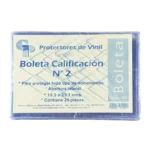 MICA CALIFICACION NO. 2 202 15.3X23.1 ATADO DE 25 PZAS.
