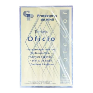 MICA  OFICIO 309 VINIL 34.5X22.5 ATADO DE 25 PZAS.