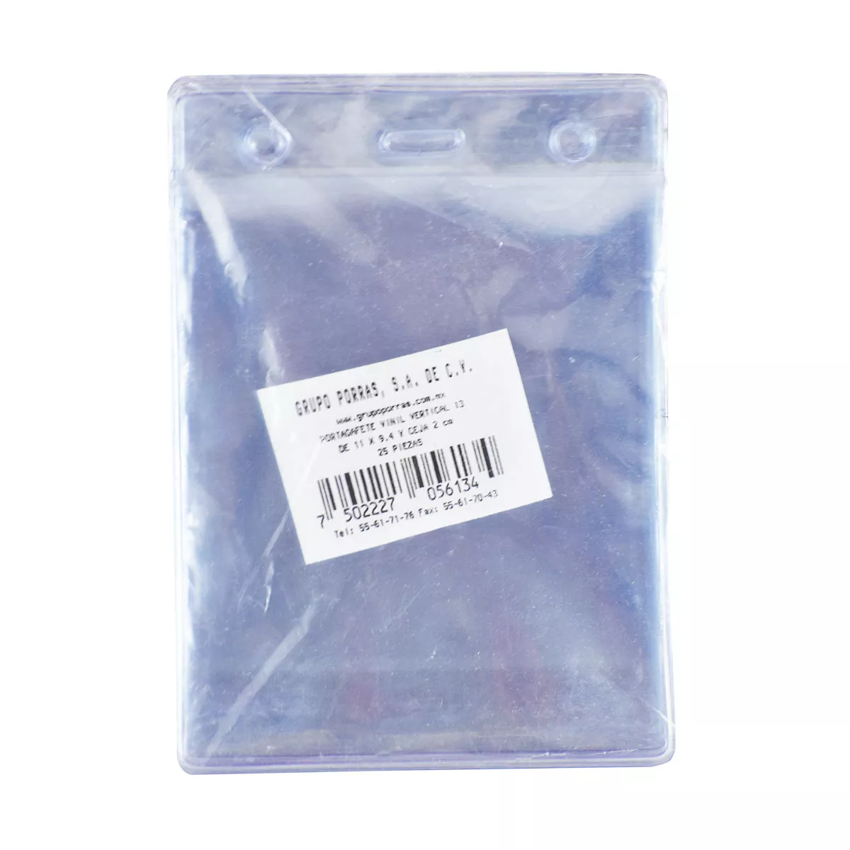 PORTAGAFETE VINIL VERT 11X 9.4 #13 613 ATADO DE 25 PZAS.