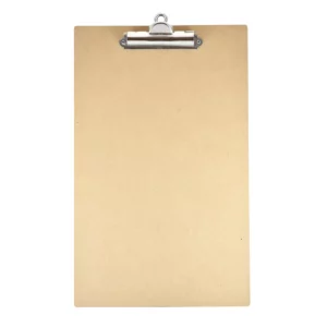 TABLA AGARRAPAPEL OFICIO MACOCEL C/BROCHE METALICO ATADO DE 3 PZAS.