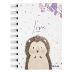 CUADERNO POCKET 100HJS RAYA ERIZOS ATADO DE 3 PZAS.