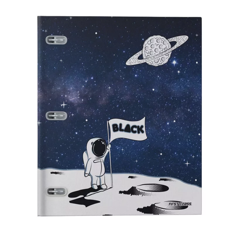 CARPETA CARTA 1" D 100HJS ESPACIO ATADO DE 2 PZAS.