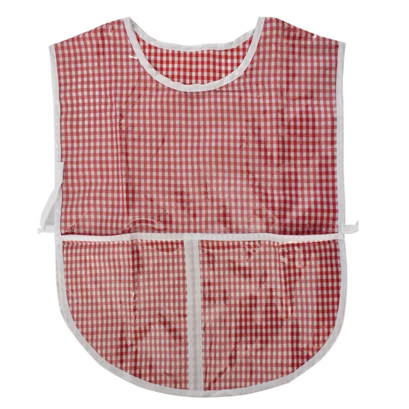 MANDIL PREESCOLAR UNISEX GRANDE ATADO DE 2 PZAS.