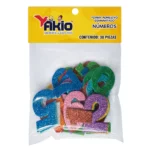 FOAMY DIAMANTADO ADHESIVO 4689 NUMEROS ATADO DE 2 PZAS.