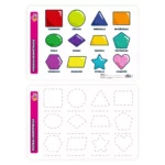 MANTEL (CHART) 45X30CM 4332 FIGURAS GEOMETRICAS ATADO DE 2 PZAS.