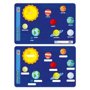 MANTEL (CHART) 45X30CM 4357 SIST SOLAR ATADO DE 2 PZAS.