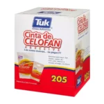 CINTA TRANSPARENTE 205 12MM X 10MTS C/36