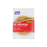 CINTA TRANSPARENTE 205 12MM X 65MTS ATADO DE 12 PZAS.
