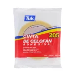 CINTA TRANSPARENTE 205 24MM X 65MTS ATADO DE 6 PZAS.