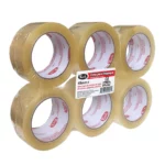 CINTA TRANSPARENTE DE EMPAQUE 284 48MM X 150MTS ATADO DE 6 PZAS.
