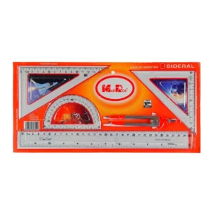 JUEGO GEOMETRICO MR130 SIDERAL ATADO DE 5 PZAS.