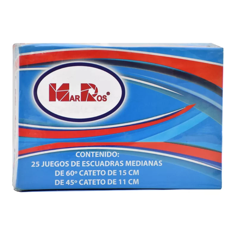 JUEGO ESCUADRAS 6015 Y 4511 MR360 ATADO DE 25 PZAS.