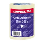 CINTA TRANSPARENTE 255 12MM X 65MTS C/10
