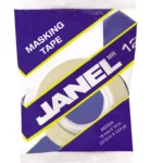 CINTA MASKING TAPE 121 18MM X 10MTS ATADO DE 8 PZAS.