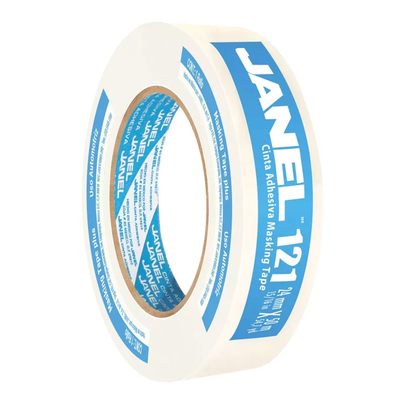 CINTA MASKING TAPE 121 24MM X 50MTS ATADO DE 3 PZAS.
