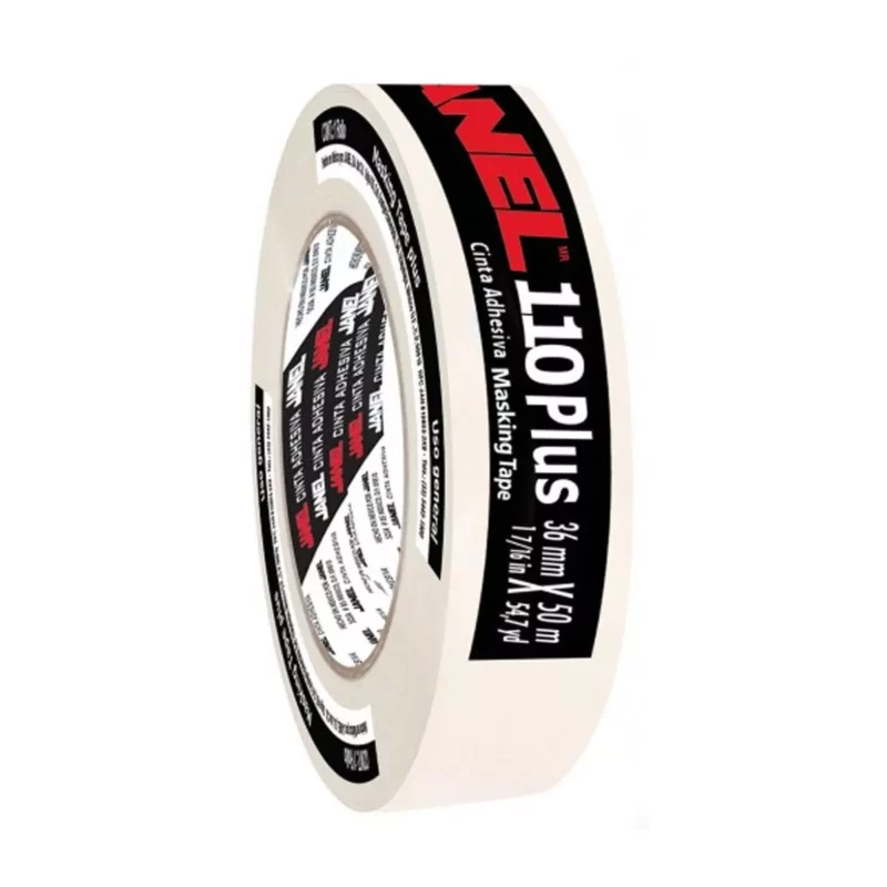 CINTA MASKING TAPE 110 36MM X 50MTS ATADO DE 2 PZAS.