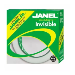 CINTA INVISIBLE 810 100BL 18MM X 65MTS ATADO DE 2 PZAS.