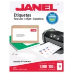 ETIQUETA LASER 5163 C/25 51MM X 102MM.