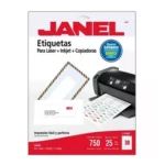 ETIQUETA LASER 5260 C/25 25MM X 67MM