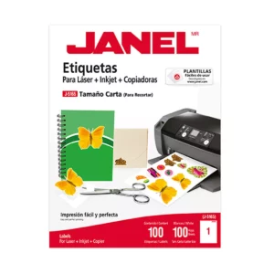 ETIQUETA LASER 5165 C/100 216MM X 279MM