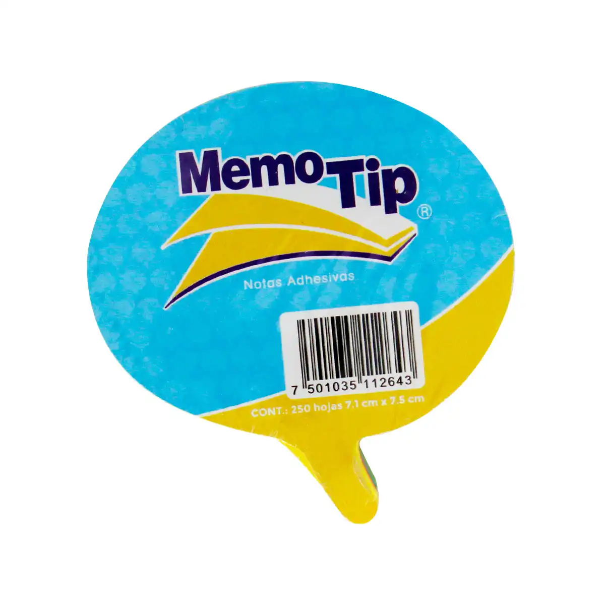 NOTA ADHESIVA 3" X 3" 250HJS PENSAMIENTO. ATADO DE 2 PZAS.