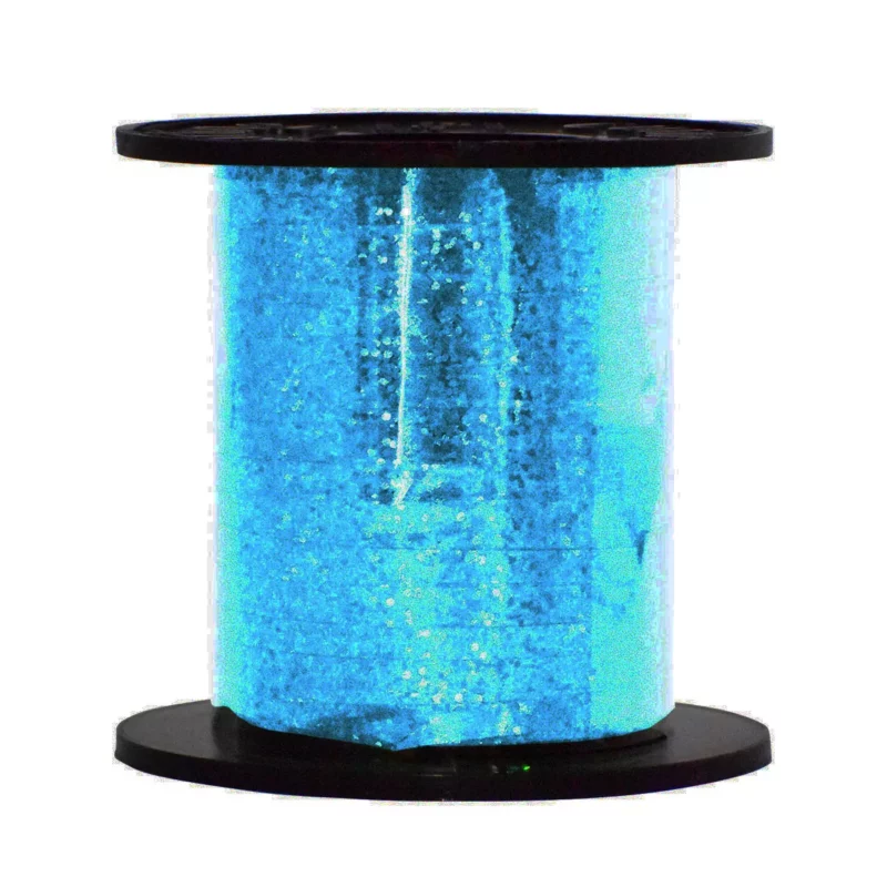 LISTON CURLING 704 HOLOGRAFICO AZUL TURQUESA