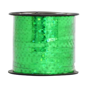 LISTON CURLING 100MTS BIG DOTS VERDE BANDERA