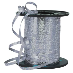 LISTON CURLING 100MTS BIG DOTS PLATA