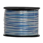 LISTON CURLING 100MTS SEDA LISO AZUL CLARO