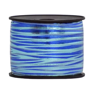 LISTON CURLING 100MTS SEDA METAL AZUL REY