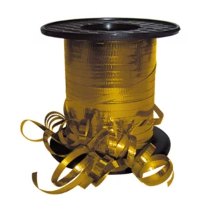 LISTON CURLING 100MTS SEDA METAL ORO