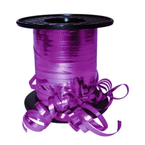 LISTON CURLING 100MTS SEDA METAL MORADO