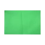 PAPEL GAMUCINA 50X65 VERDE BANDERA ATADO DE 10 PZAS.