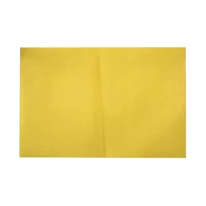 PAPEL GAMUCINA 50X65 AMARILLO CANARIO ATADO DE 10 PZAS.