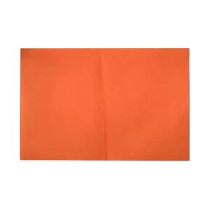 PAPEL GAMUCINA 50X65 NARANJA ATADO DE 10 PZAS.