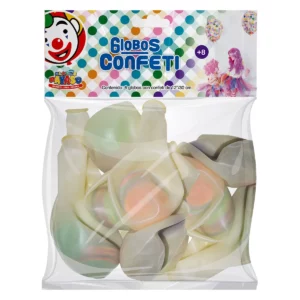 GLOBO CONFETTI NO. 12 C/6