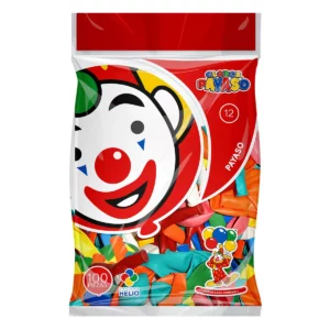 GLOBO PAYASO C/100 NO. 12