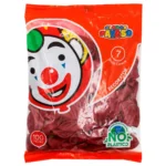 GLOBO FIESTA C/100 NO. 7 ROJO CEREZA