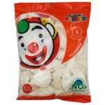 GLOBO FIESTA C/100 NO. 9 BLANCO