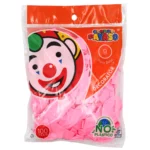 GLOBO FIESTA C/100 NO. 9 ROSA