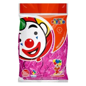 GLOBO FIESTA C/100 NO. 9 FIUSHA