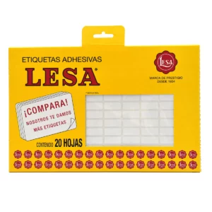 ETIQUETA ADHESIVA BLANCA GRANDE 4