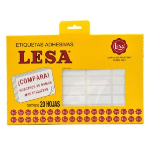 ETIQUETA ADHESIVA BLANCA GRANDE 6