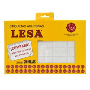 ETIQUETA ADHESIVA BLANCA GRANDE 7