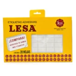 ETIQUETA ADHESIVA BLANCA GRANDE 8